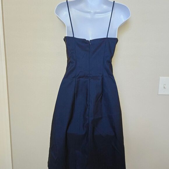 Rampage Vintage 90s Blue Prom Evening Party Dress Spaghetti Straps - Picture 5 of 9